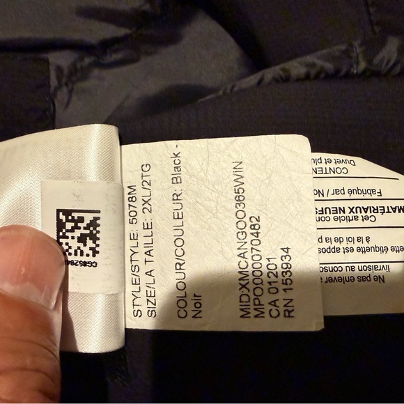 Canada goose black men’s jacket - Picture 12 of 13